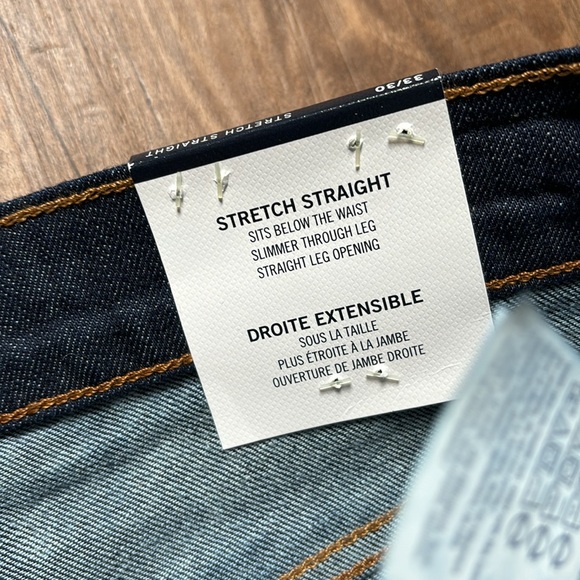 Tommy Hilfiger Blue Stretch Straight Jeans - Picture 4 of 6